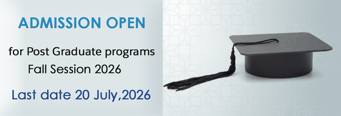 FUUAST Karachi Campus Post Graduate online Admission